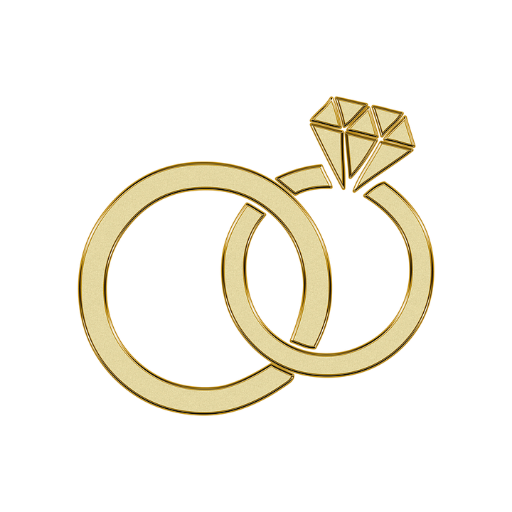 Zwei goldene Eheringe